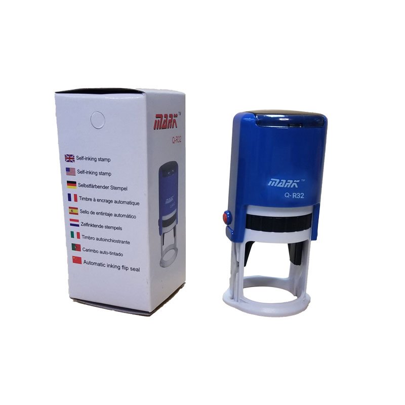 Top Seller New Model High Quality Auto Montures Cachets DIY Blank Self Inking Laser Rubber Stamp