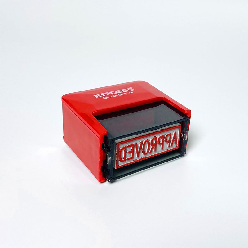 Personalized Approved Self-Inking Stamp Custom Rubber Stamp for Teachers Signature Stamp Custom 38*14mm