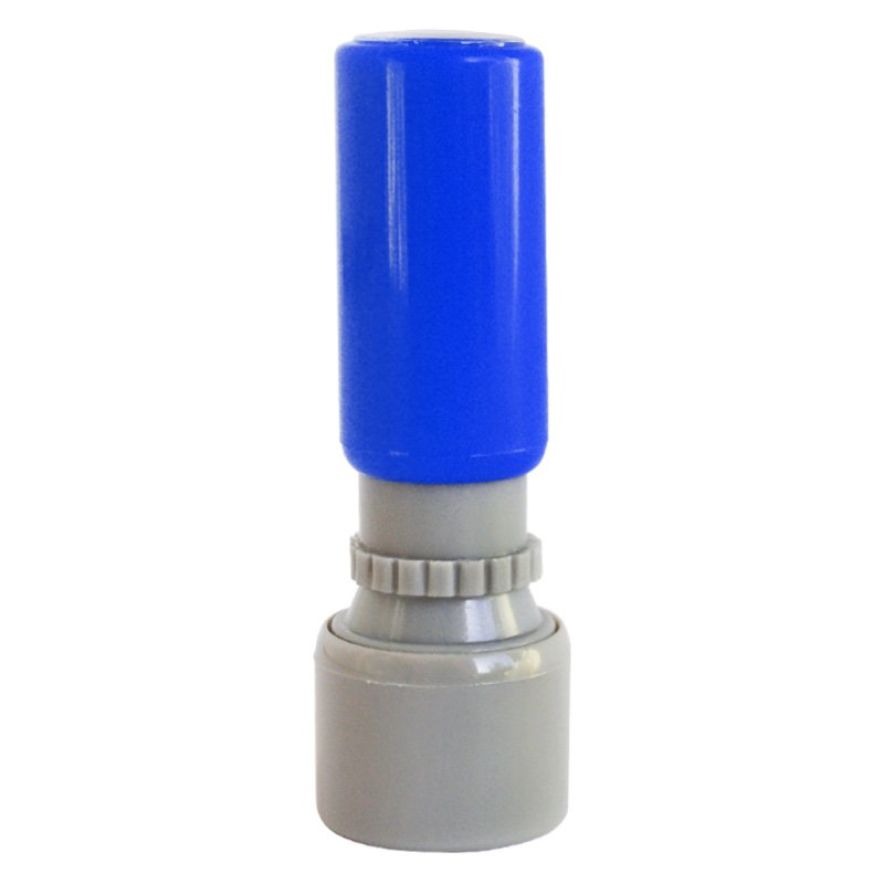 HA12 Self-Inking Stamp Circular Imprint Plastic Ink Pad for Office Use