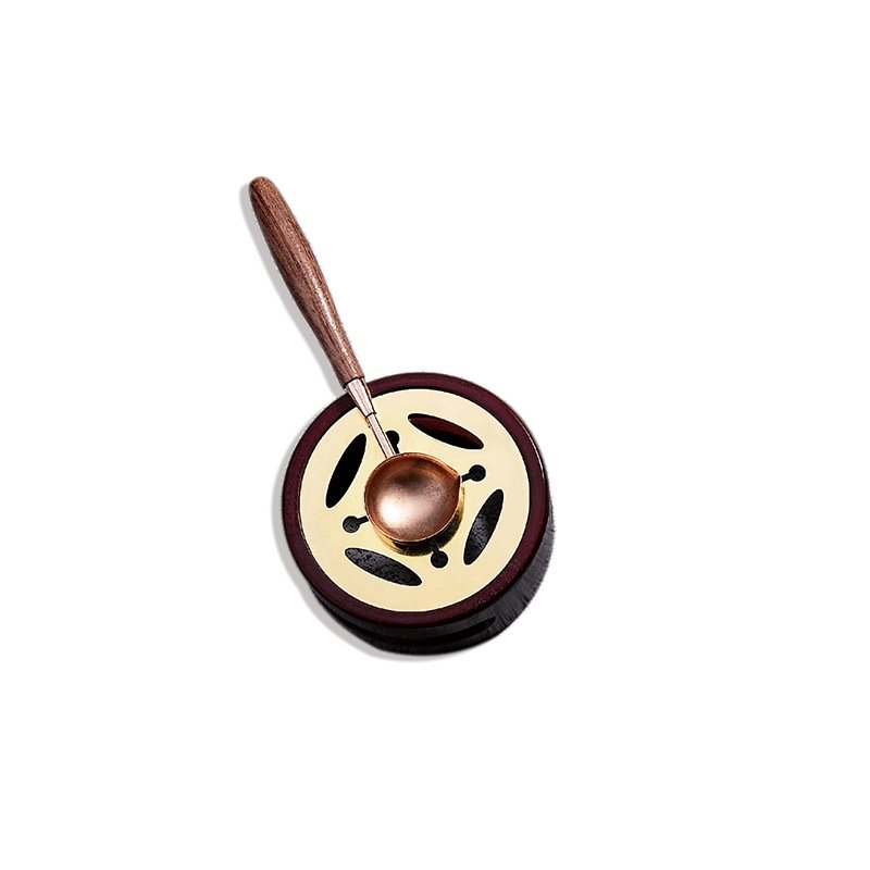 Sealing Wax Kit with Wax Seal Beads Stamp Warmer Spoon Envelopes and Tealight Candles for Letter Sealing