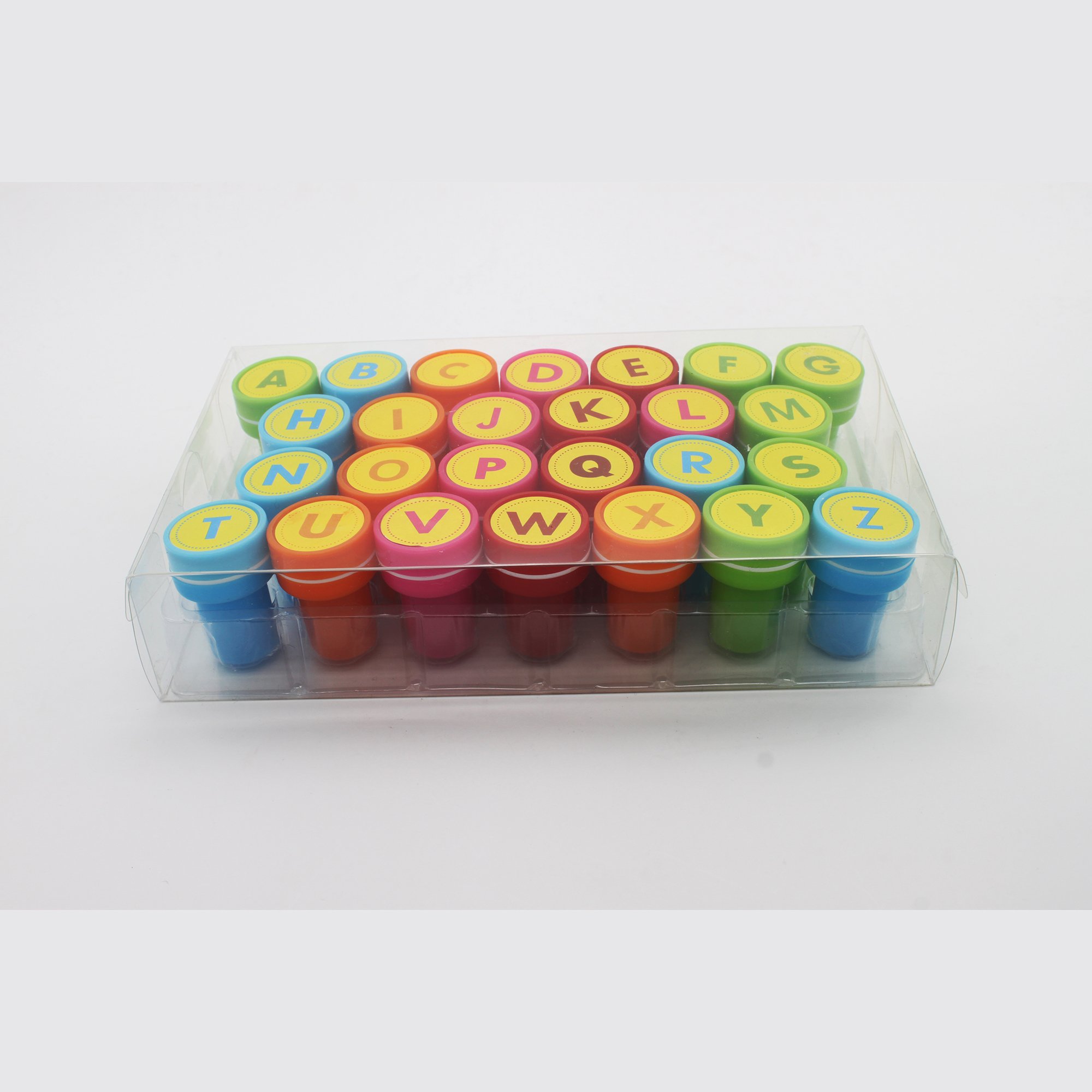Custom Children Toy self-inking alphabet Stamp
