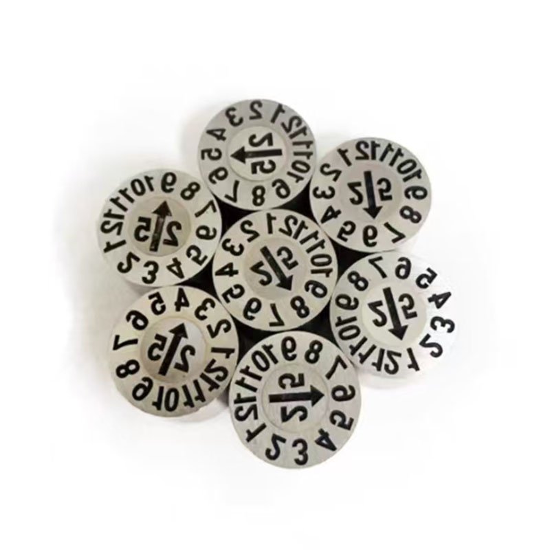 2025 Date Stamps Year Month Stamps For Plastic Mold Accessories SUS420 Date Code Inserts Industrial Use