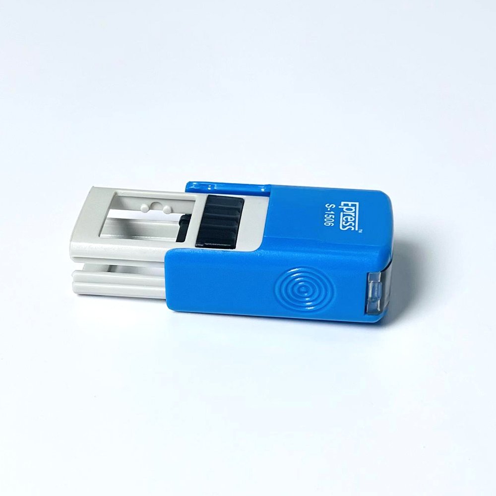 Teacher Self-Inking Rubber Stamps 15*6mm Teacher Review Photosensitive Stamps Mood Expressions and Comments Stamp
