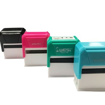 WES Self-inking Stamp Hot sale SELLOS S-1436E cloth stamps