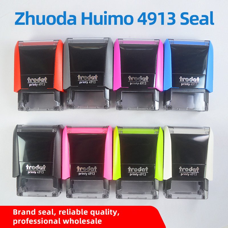 Specially Excellent Trodat4913 Self-Imprinting Office Rubber Stamp Plastic Automatic Self-inking Stamp for DIY Use