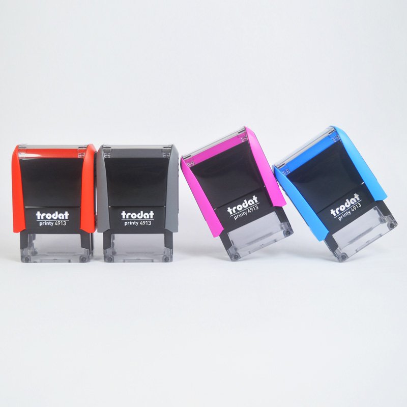 Specially Excellent Trodat4913 Self-Imprinting Office Rubber Stamp Plastic Automatic Self-inking Stamp for DIY Use