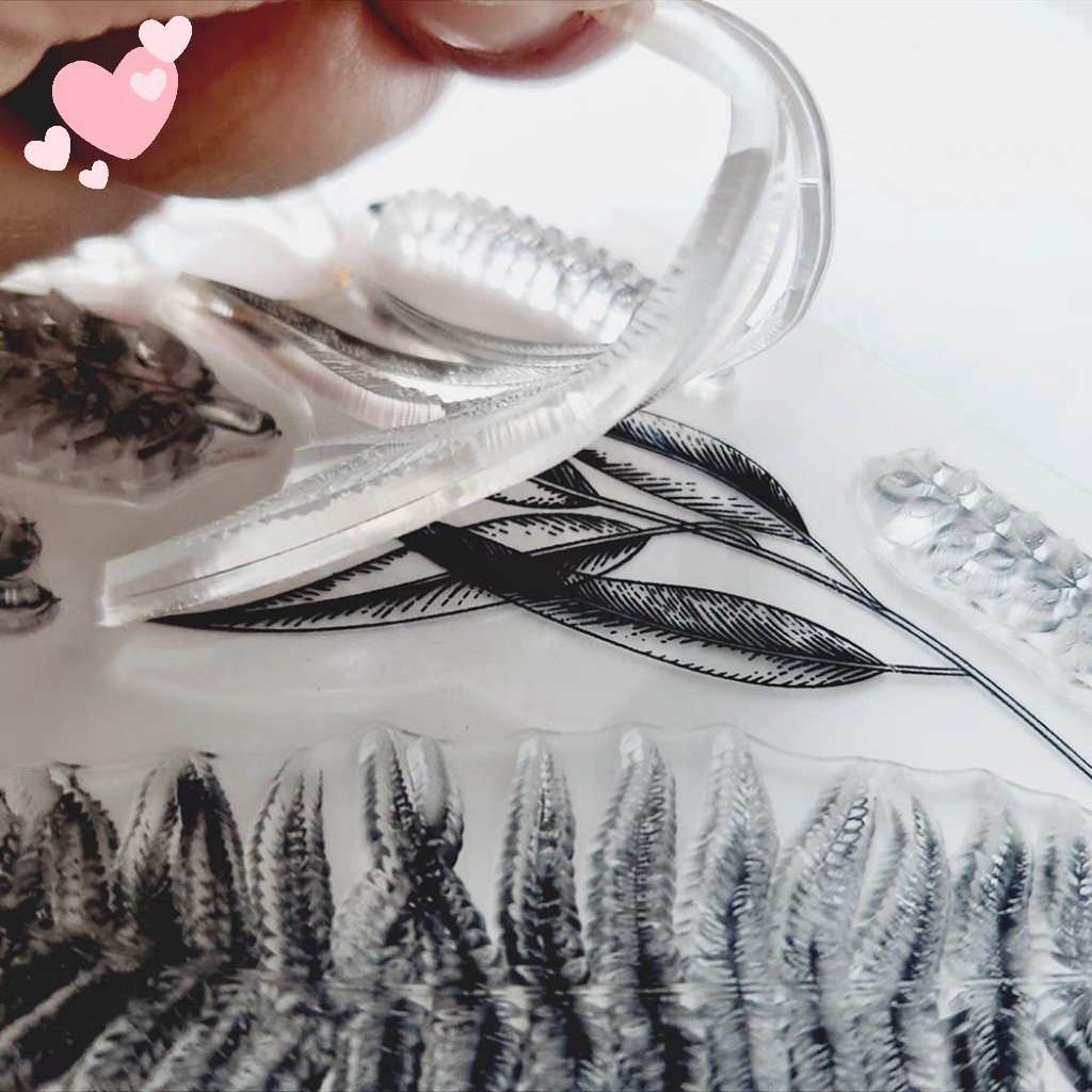 High Quality Scrapbook Decorative Custom Silicone Clear Stamp