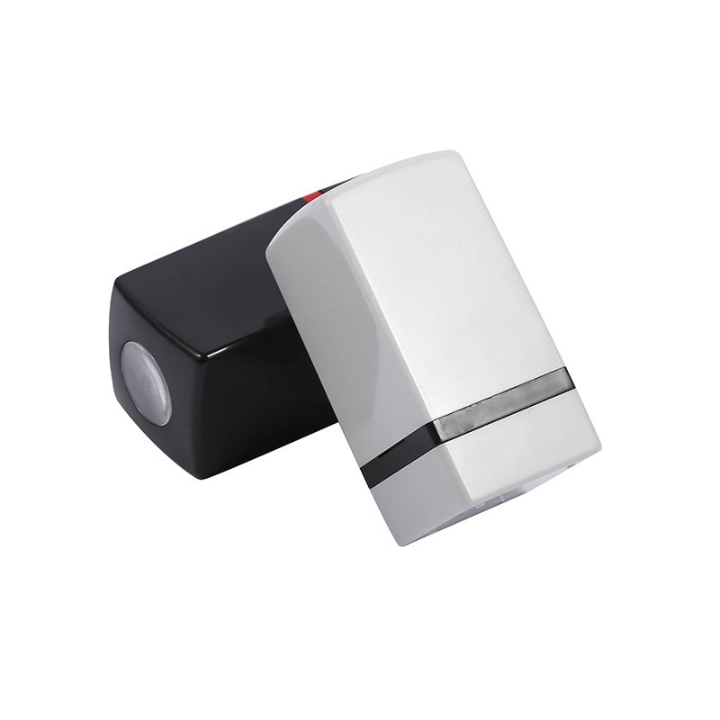 Hot sale black and grey color 20*20mm flash stamp case box flash stamp flash stamp handle rectangle with 7mm thick pad
