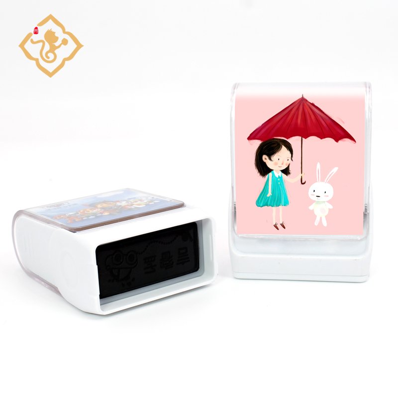 personalized photo printing kids clothing name stamp sello kids rubber flash clothes name stamp