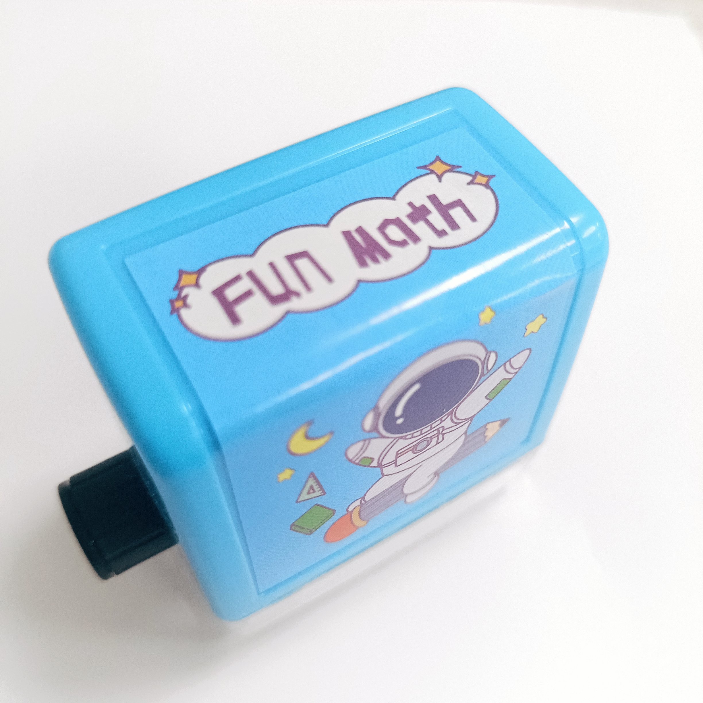 factory hot sale style teaching roller stamps kids learning number rolling math stamp math rolling roller stamp