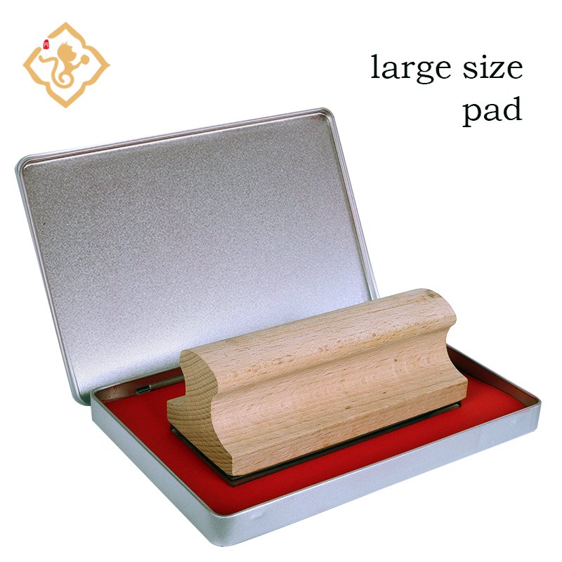 Eco Friendly Small Refill Color Dry Metal Stamp Ink Pad with Ink Finger Stamp Pad