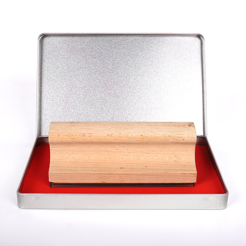 Eco Friendly Small Refill Color Dry Metal Stamp Ink Pad with Ink Finger Stamp Pad