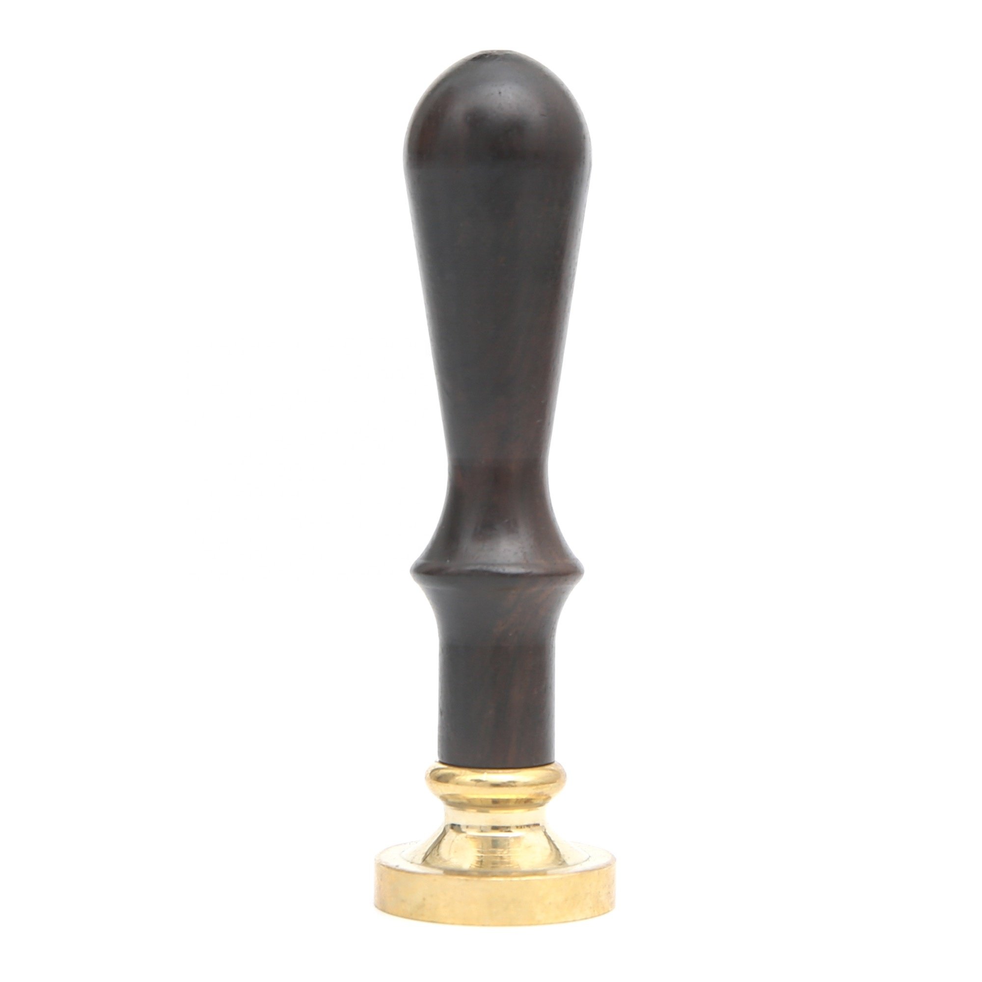 Factory custom wax seal wooden handle stamp brass heads alphabet number stamps for wedding gifts