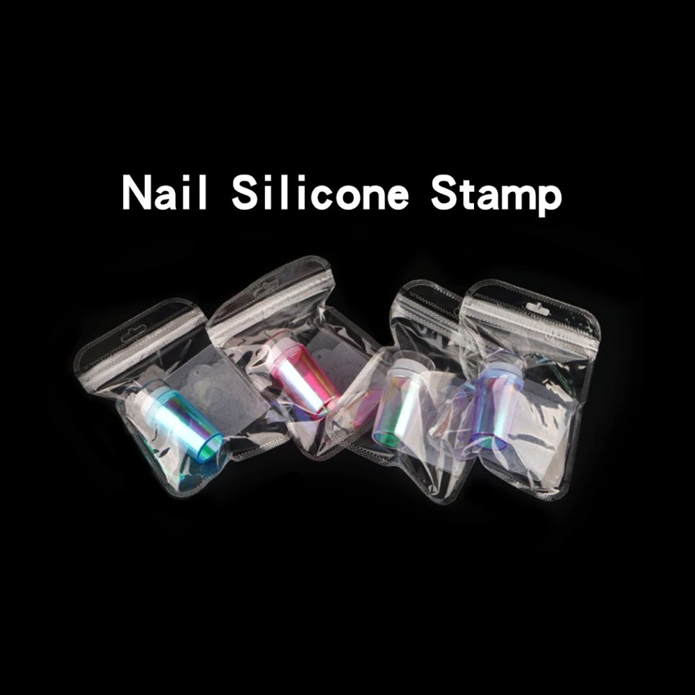 2.8cm Milky White Silicone Nail Art Stamper Head Premium Quality Nail Stamp Tool