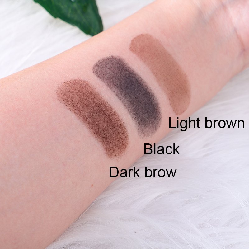Oem Natural Shape Brow Eyebrow Powder Stamp Tint Stencil Kit Eyebrow Stamp And Stencil Kit