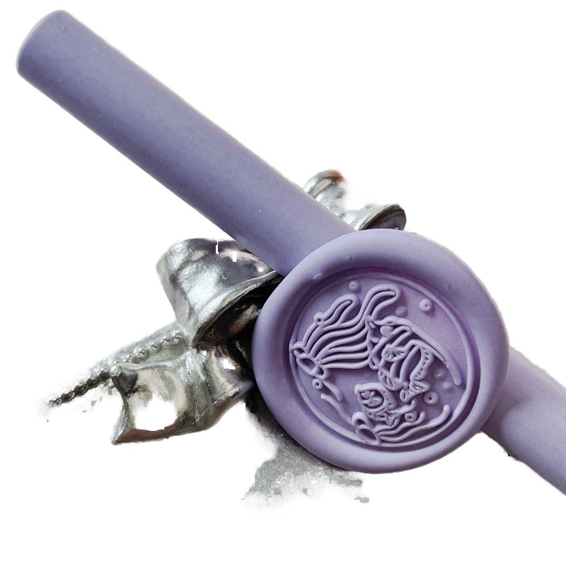 Gentle purple 135*11mm sealing wax sticks for glue gun for decoration , production application