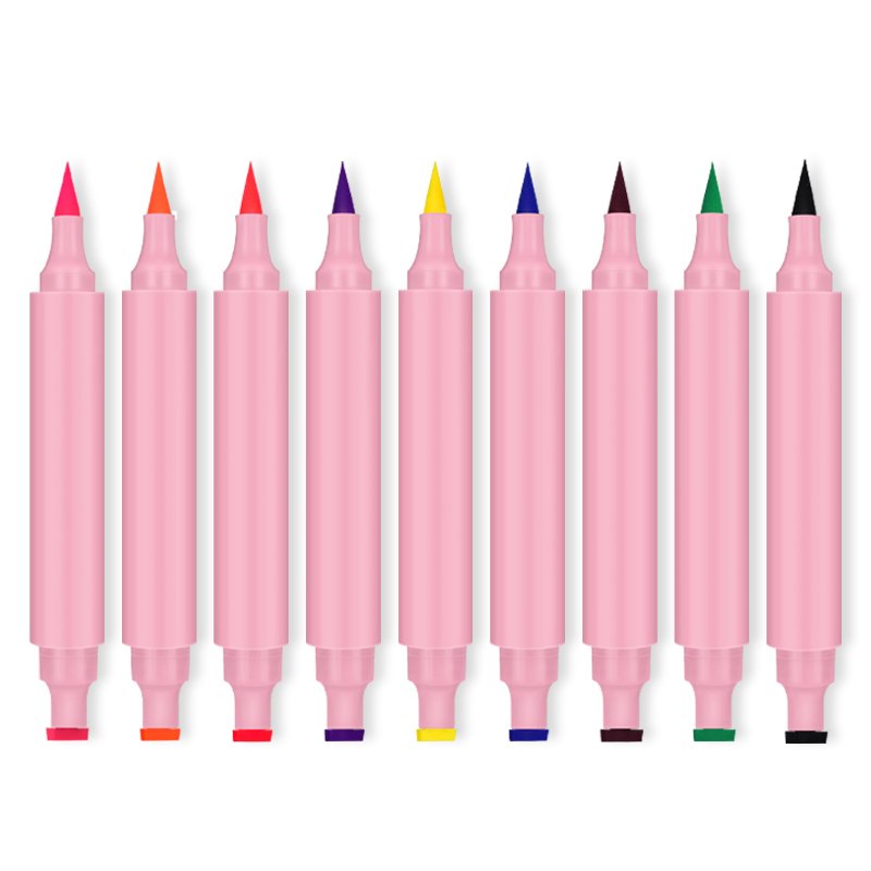 9 Colors Pink Eyeliner Private Label Eyeliner Stamp Eye Liner Pencil Waterproof Eyes Eyeliner