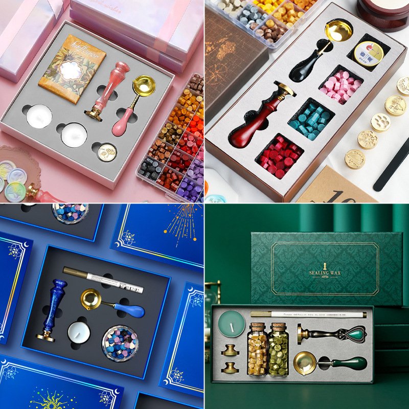 customized stamp set tool gift box/Envelope invitation letter gift decoration/Manufacturer wholesale