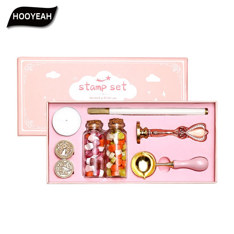 customized stamp set tool gift box/Envelope invitation letter gift decoration/Manufacturer wholesale