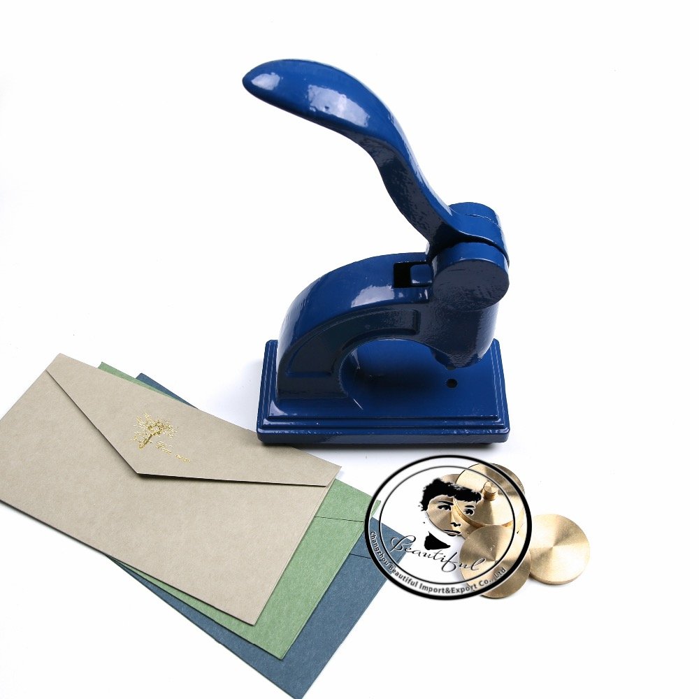 New fashion style office use embossing seal machine