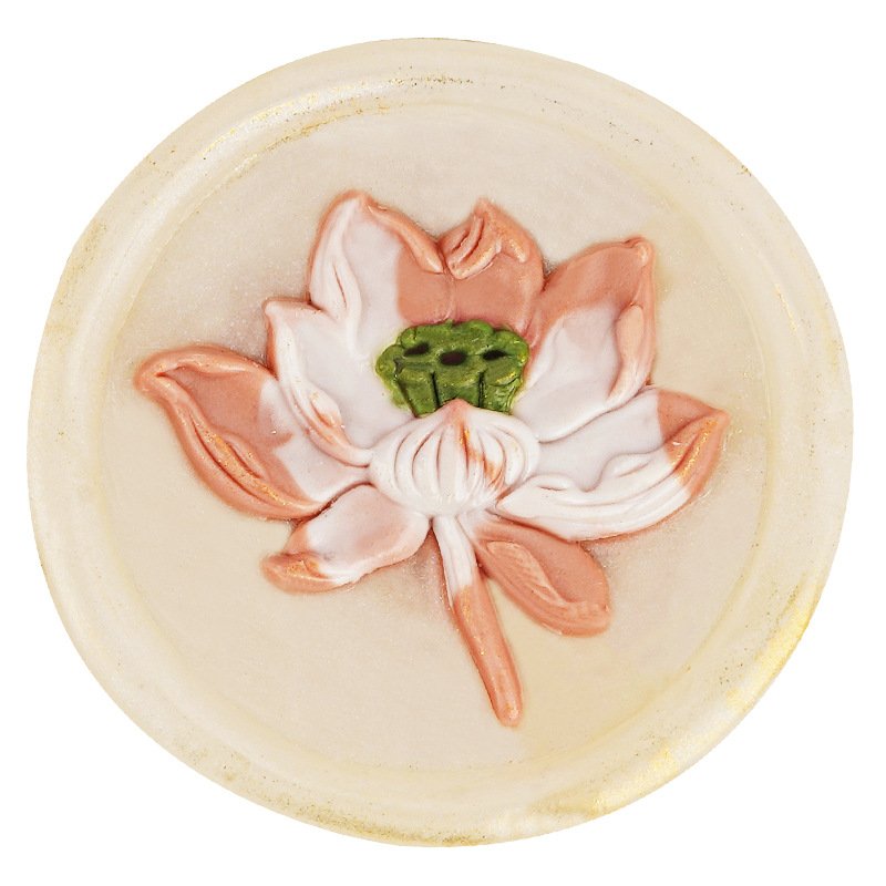 Best Price Summer Lotus Series Lotus Flower Gift DIY Handbooks Wax Seal Stamp Head