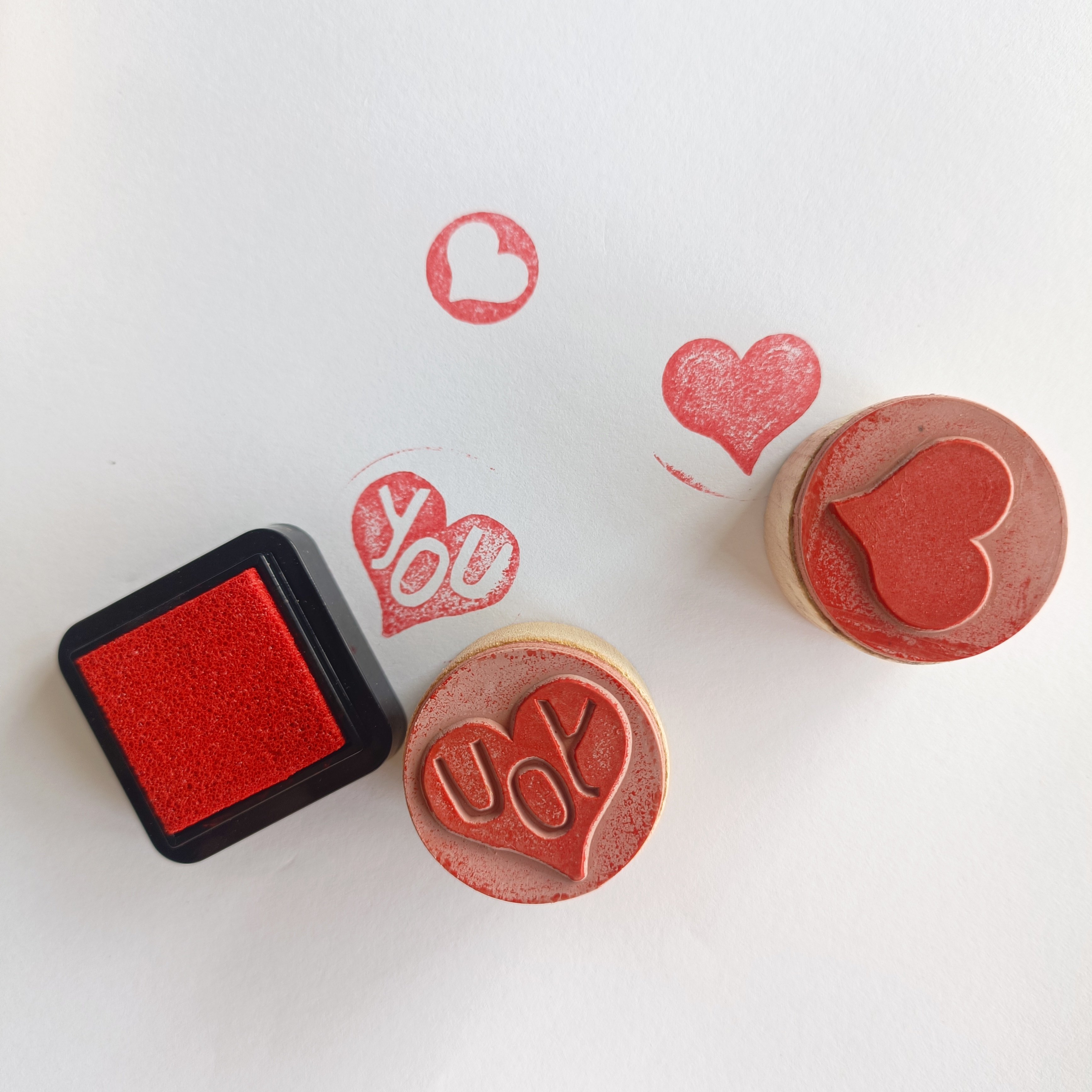Custom Hot Sale Office Embossing Logo Wooden Name Personalized Ink Rubber Stamps