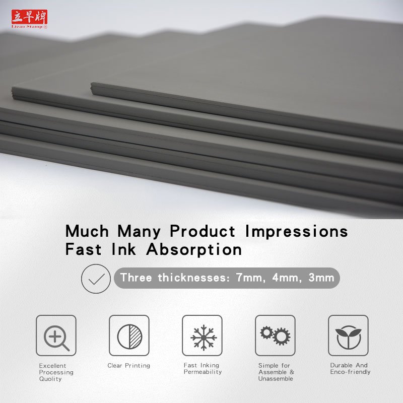 source stamp material wholesale distribution retail sheet photosensitive flash foam pad flash foam flash stamp foam