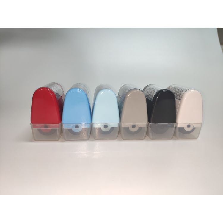 Wholesale Mini Plastic Security Rolling Code Confidential Seal Self Inking Privacy Stamp Identity Theft Protection Roller Stamp