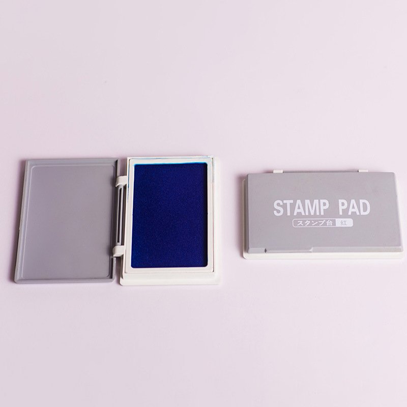 Hot sale office metal stamp ink pad photosensitive flash stamp pads flash stamp foam pad