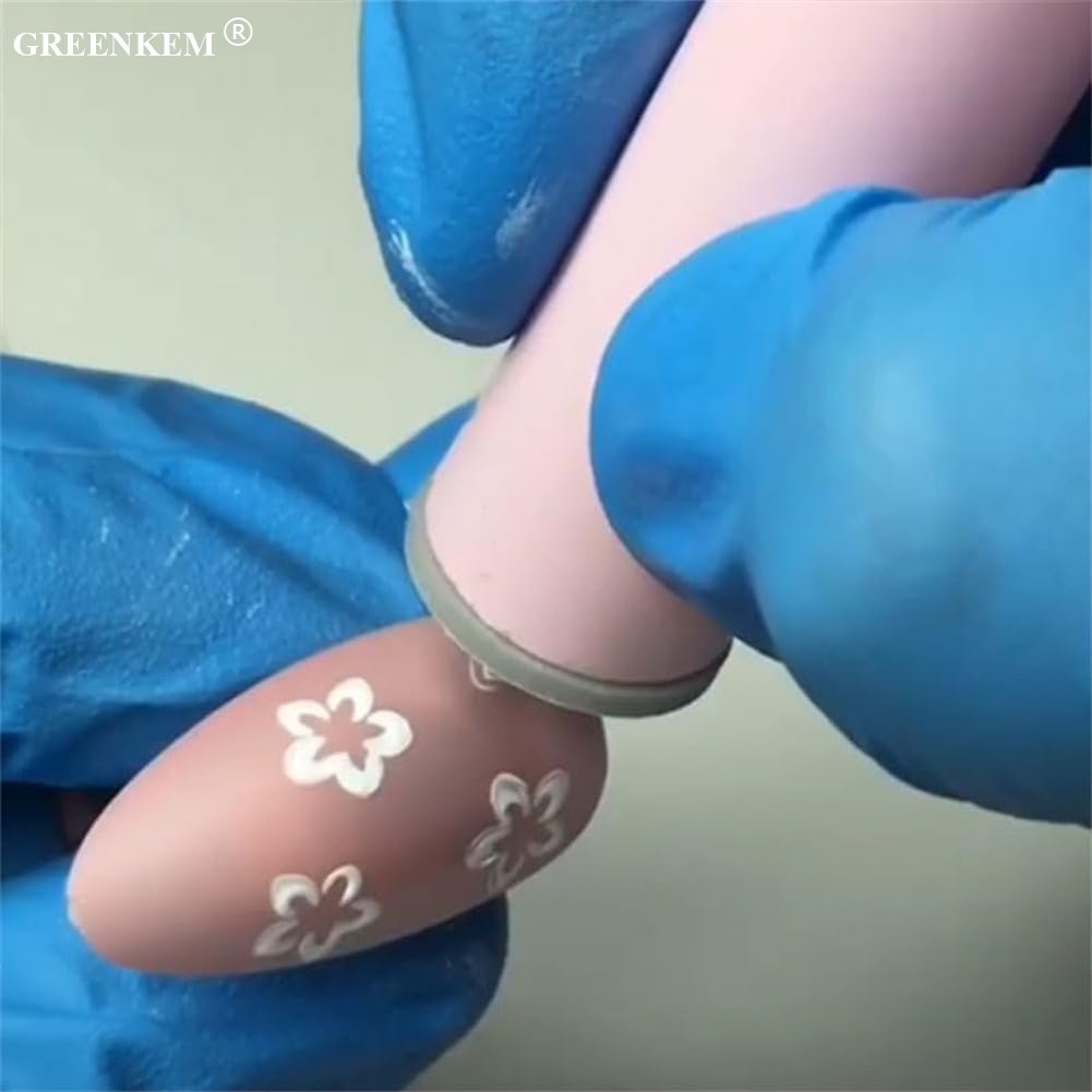 6 /10/15 PCS Set Nail Art Stamp Pen Metal Rubber ABS Nail Beauty DIY Tools Nail Art Stamping Pen