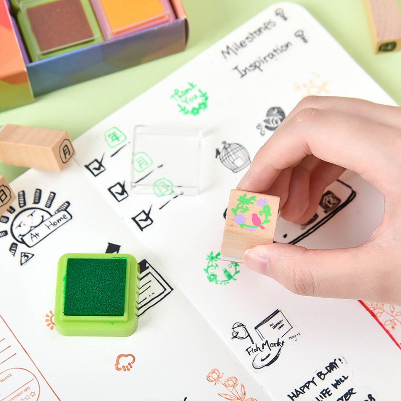 Custom Automatic Stamps Self-inking Stamp With Permanent Logo High Quality Eco-friendly Low MOQ Fast Delivery