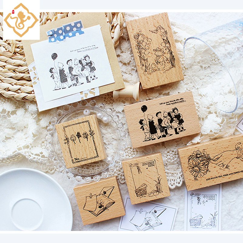 custom make logo stamp customize office wood wooden address personalized customized rubber stamps