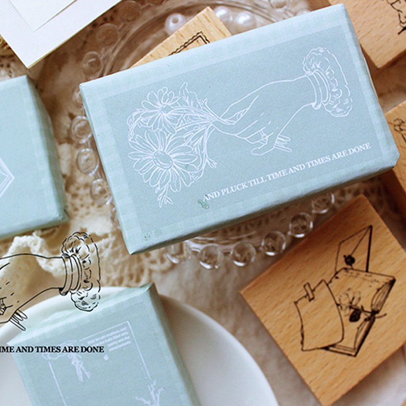 custom make logo stamp customize office wood wooden address personalized customized rubber stamps