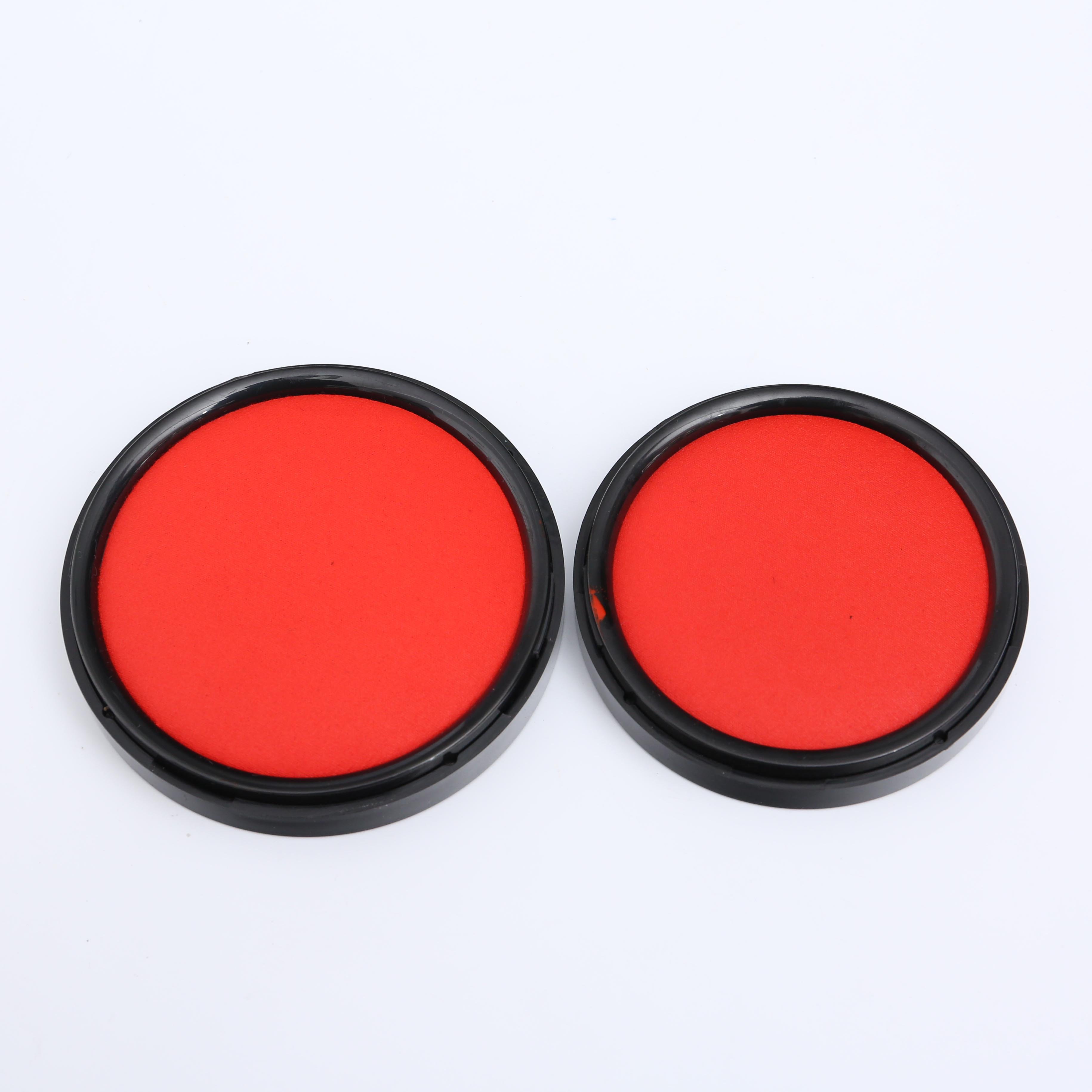 good quality office bank felt quick drying stamp pad for metal hard stone office stamp ink pad