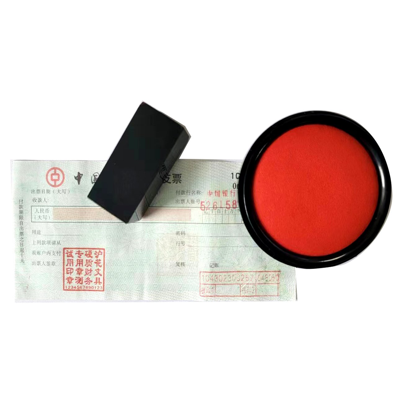 good quality office bank felt quick drying stamp pad for metal hard stone office stamp ink pad