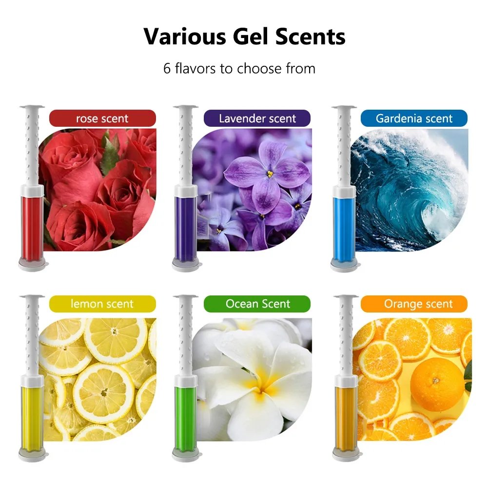 New Bathroom Toilet Fragrance Deodorization Cleaner Descaling Remove Odor Stain Cleaning Scent Deodorizer Gel