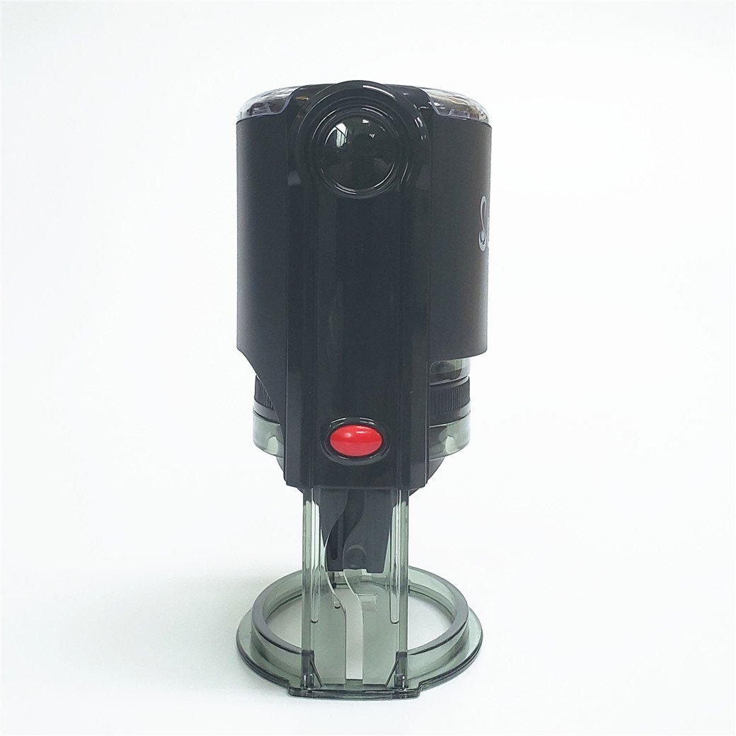 Factory outlet 35*55 oval self-inking stamp plastic stamp automatic stamp