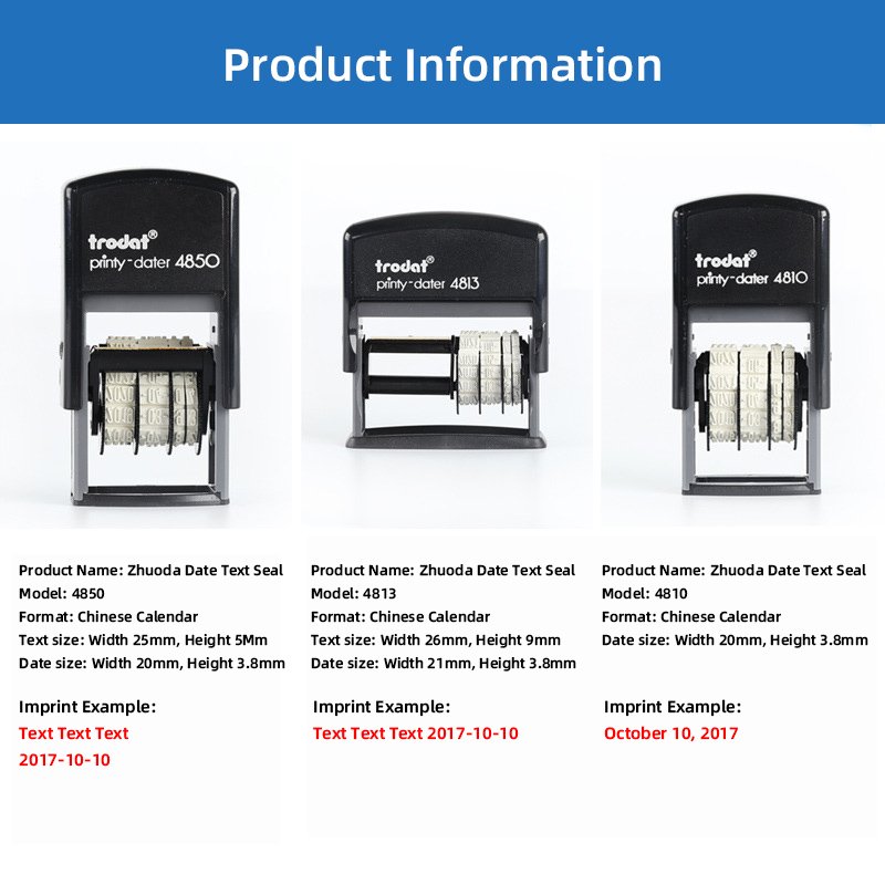 Trodat Date Stamp High Quality Stamps for Effective Timestamping