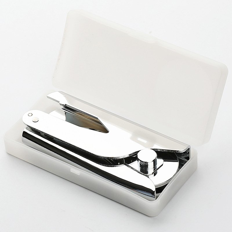 metal office Customized pattern embosser sealing wax dry seal stamp