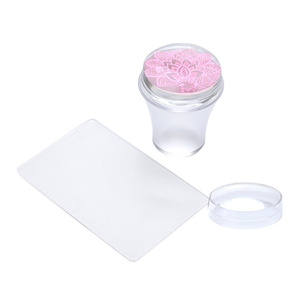 3.8cm Silicone Nail Art Stamper for Unique and Eye-catching Designs