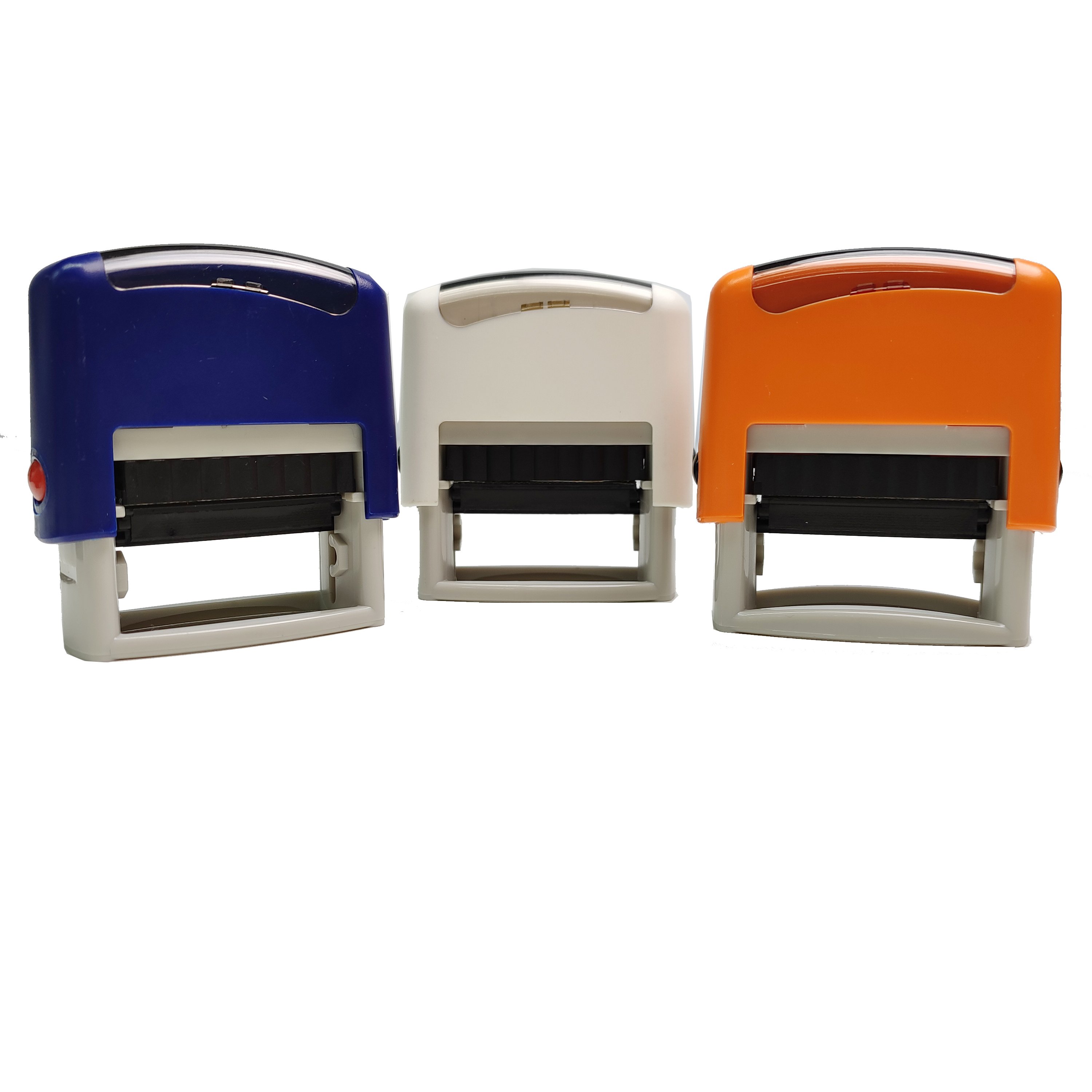 High Guality Blank Engravable Custom Self-inking Rubber Track Stamp Laser Rectangular Handle Self Ink Self Inking Stamp