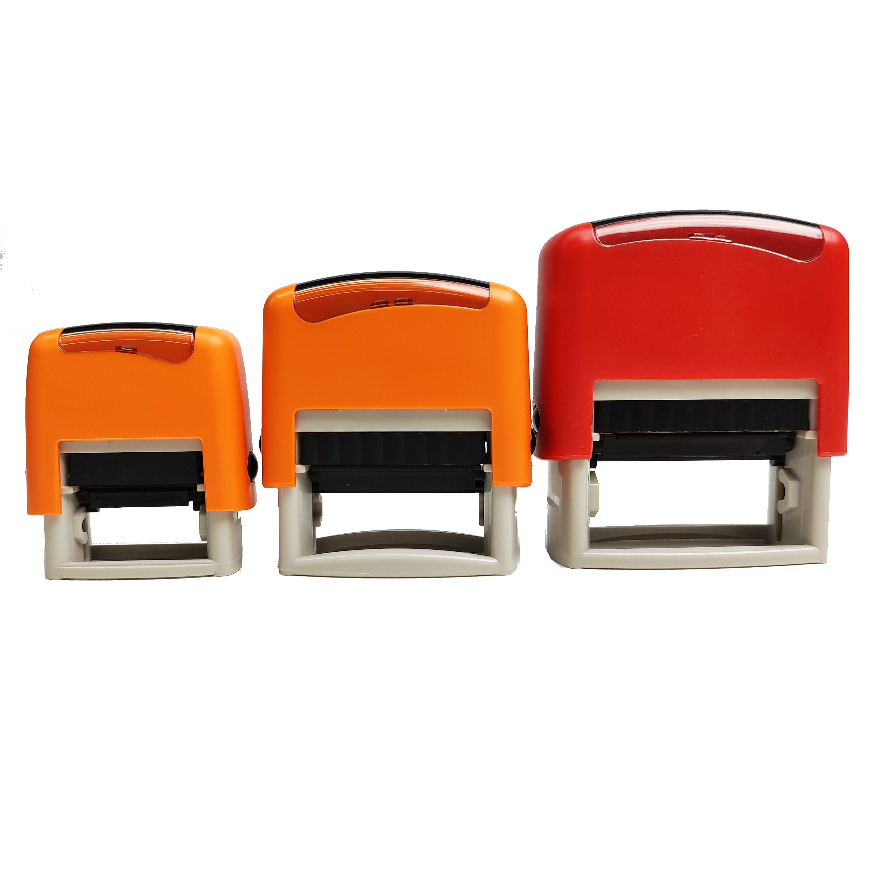 High Guality Blank Engravable Custom Self-inking Rubber Track Stamp Laser Rectangular Handle Self Ink Self Inking Stamp