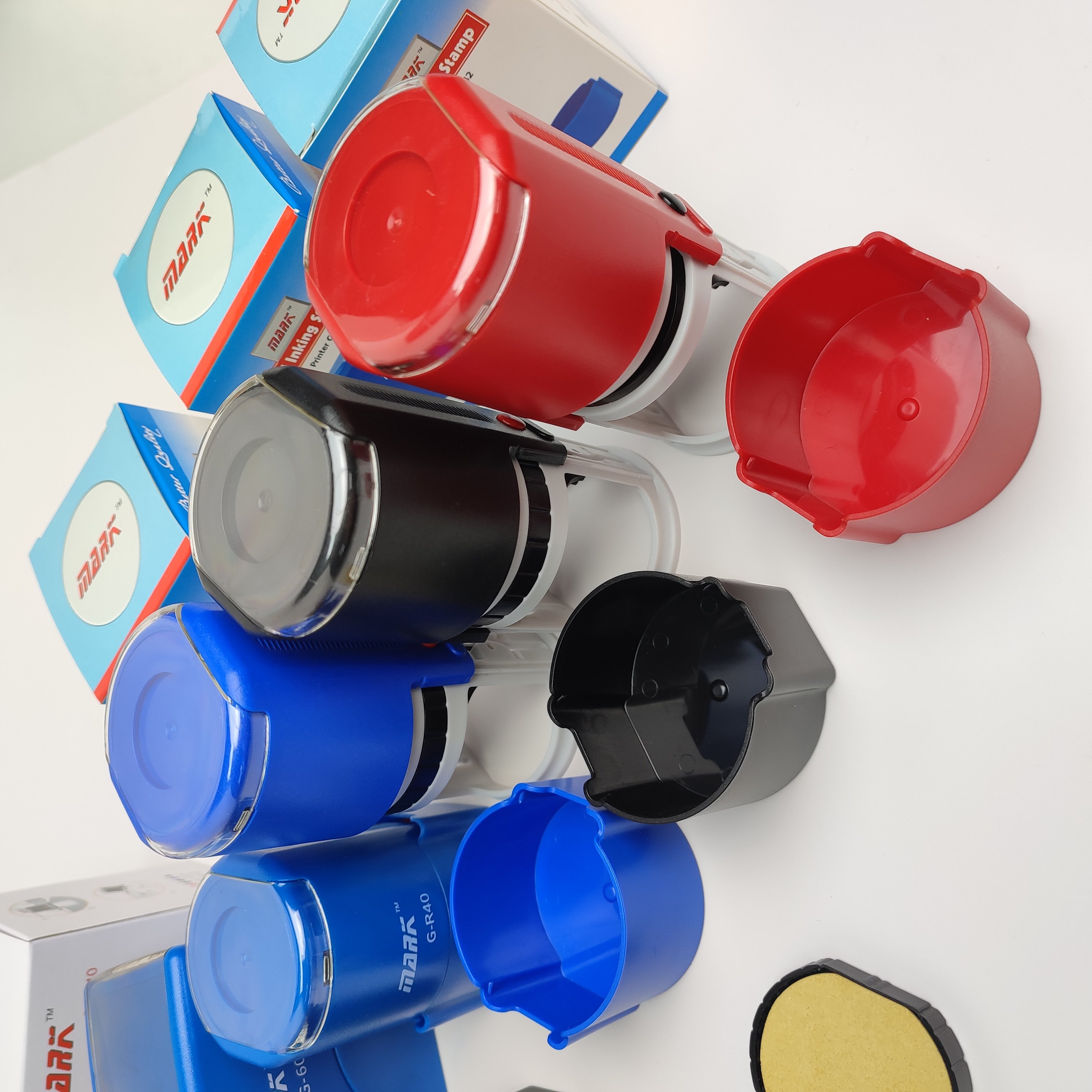 High Quality Rubber Sealing Ink Stamp Handle Self Inking Rubber Stamp Material OEM Self Inking Stamp