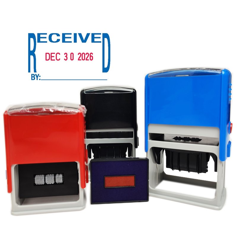 Self-Inking Christmas Rubber Stamp Merry Christmas Custom Rubber Stamps