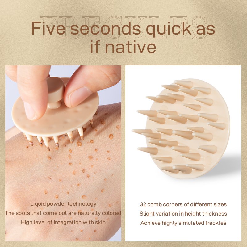 Makeup Freckle Stamp Natural Looking Faux Freckle Look with Liquid Freckle Stamp