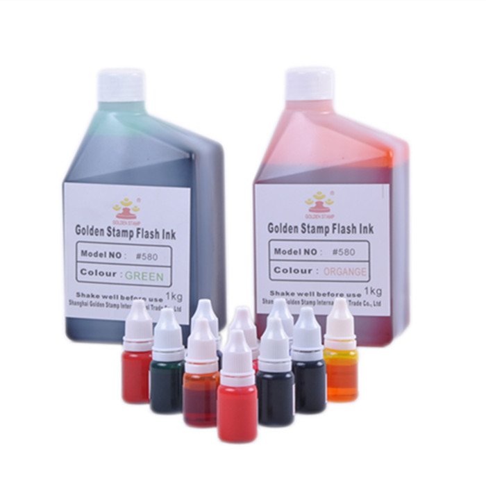 popular 10ml roller self-inking flash stamp ink