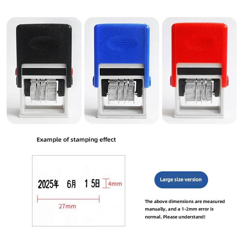 Affordable high-quality stamps with date stamps for effective timestamps