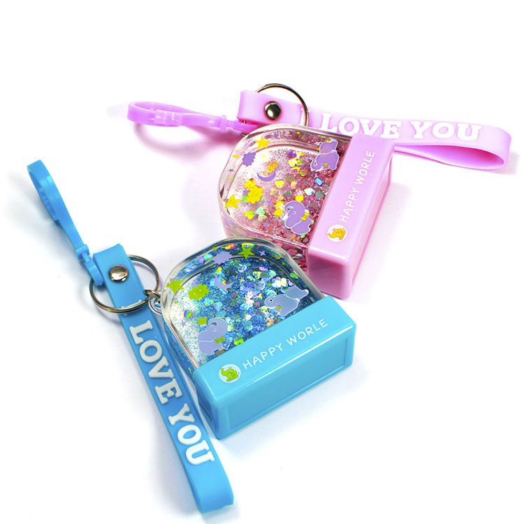 Shinyway Water Floating Toy Stamps With Key Chain For Kids