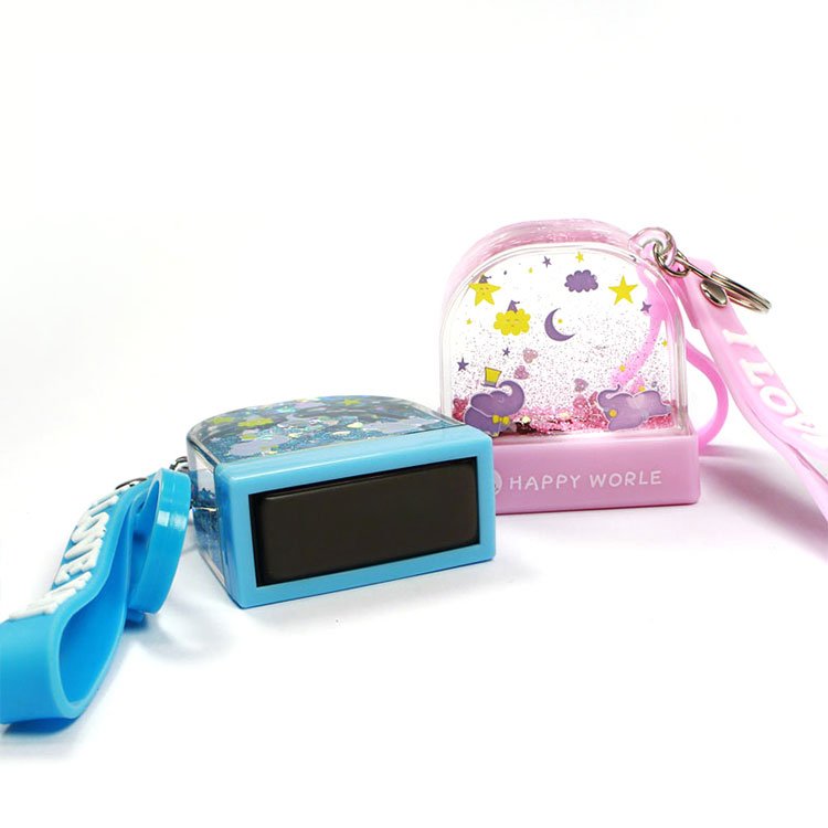 Shinyway Water Floating Toy Stamps With Key Chain For Kids