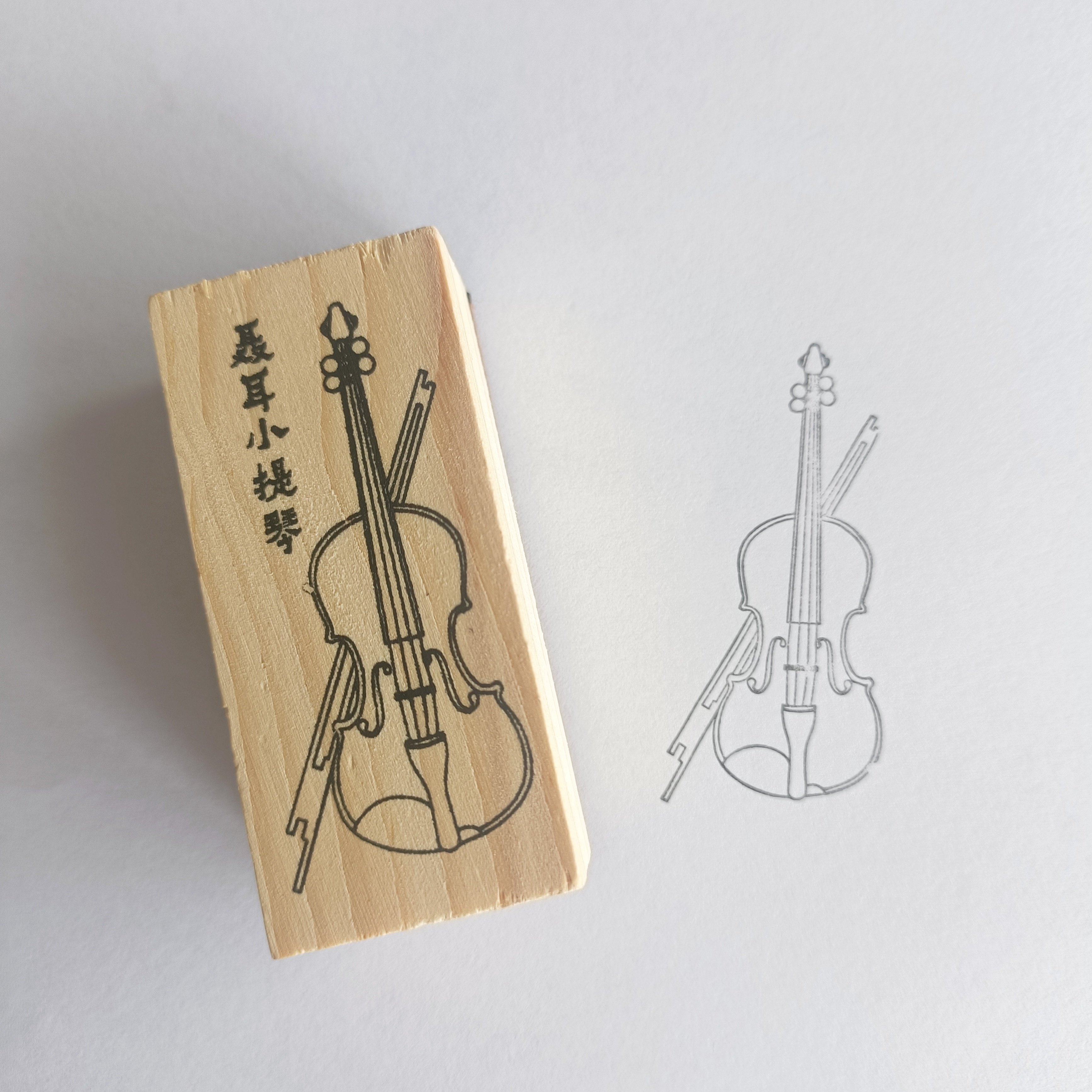 Custom Craft Stamps Decoration Wooden Rubber Stamp Wooden Custom For Kids